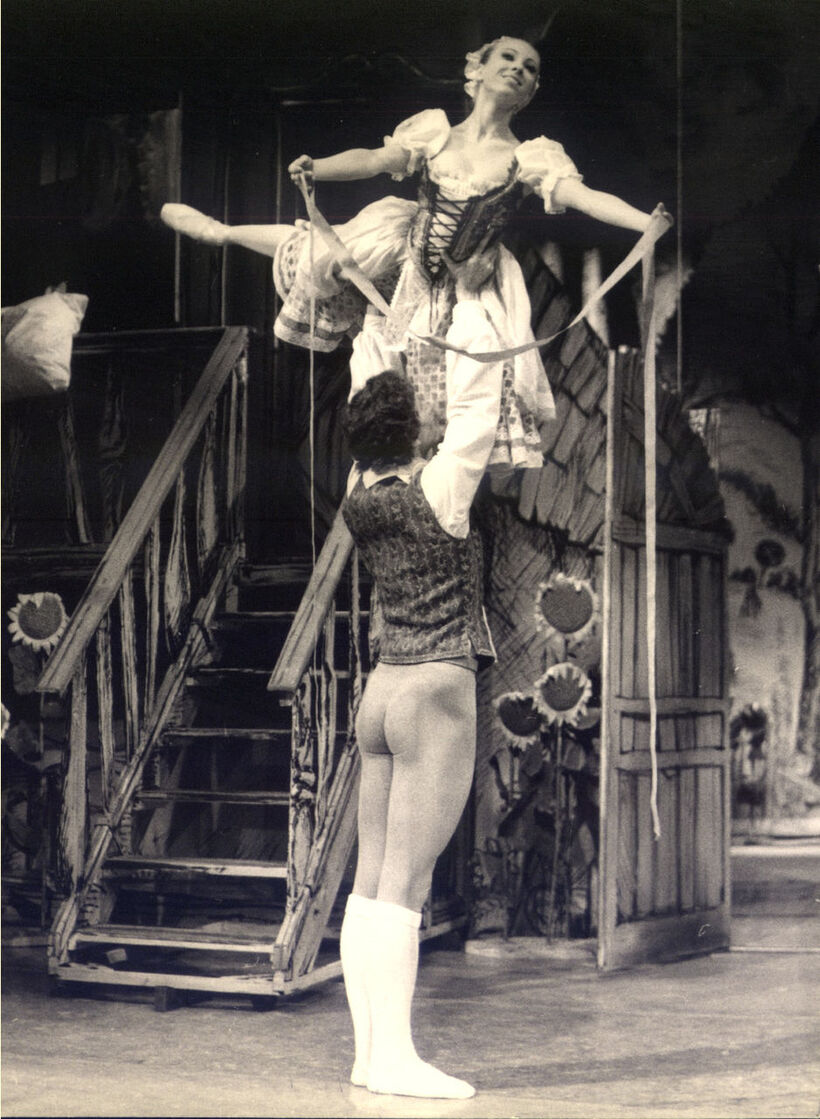 Marná opatrnost 1985 (Zuzana Štarková, Jiří Štark). Foto: soukr. archiv Z.Š.